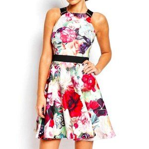Ted Baker Samra Floral Print Dress (Worn Once)